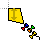 Yellow-Kite-Vertical_Resize.cur Preview