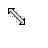Silver Diagonal2.cur Preview