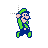 SMB2 Luigi - Diagonal 2.ani Preview