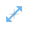 bluearrow diag2.cur HD version