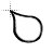 01 Black-and-white drop.cur Preview