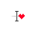 Text Heart2.cur Preview