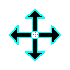 HVCyan_move.cur HD version