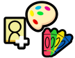 Artistic Tools Icon Set thumbnail
