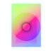 Rainbow Disk Image File Cool White Glow.png Preview