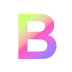Rainbow Letter B.png Preview