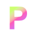 Rainbow Letter P.png Preview
