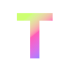 Rainbow Letter T.png Preview