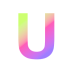 Rainbow Letter U.png Preview
