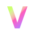 Rainbow Letter V.png Preview
