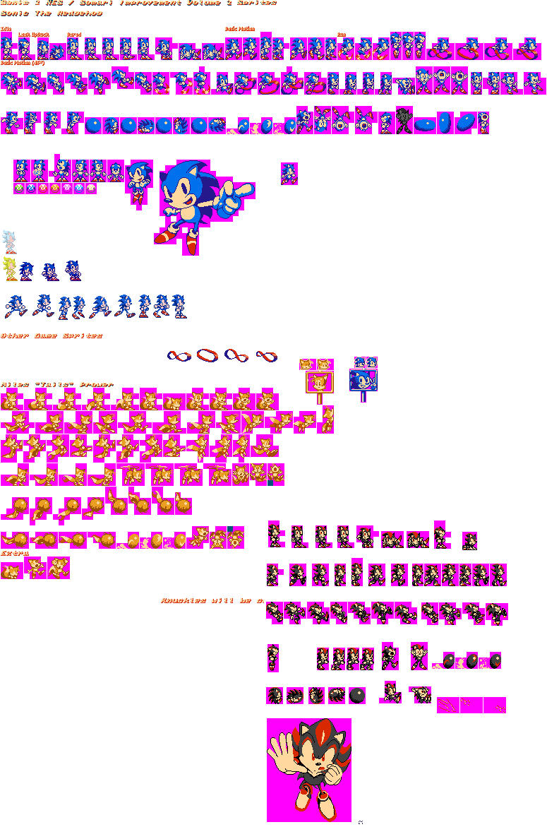 Old sprites Old sprites